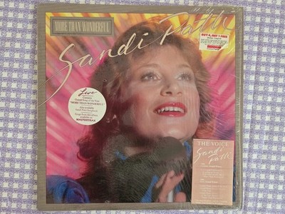 Sandi Patti - More Than Wonderful  1983  LP, VG+ in shrink, R3818 w/lyric insert