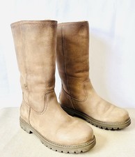 Panama Jack Womens Brown Bambina Leather Fur ...