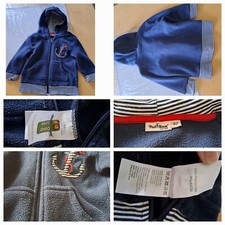 Fleecejacke, Paul Brown. Größe 92. Maritim