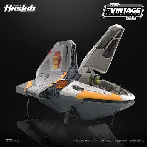HasLab Vehicle The Ghost Hasbro Star Wars The Vintage Collection 4 Figures, New - Picture 6 of 11