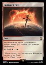 Sundown Pass - 310 - NM - Universes Beyond: Doctor Who - MTG