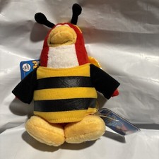 Disney Club Penguin Bumble Bee Plush Series 3 New with Coin