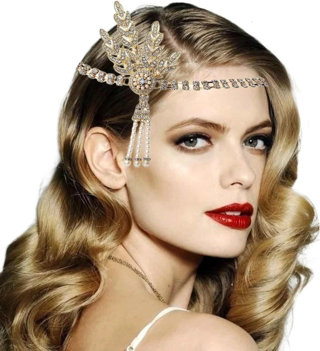 Fashion Base 1920s Headpiece Flapper Headpiece Vintage 1920s Headband Great  Gats | eBay