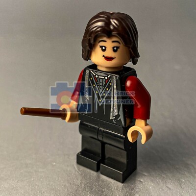LEGO Nymphadora Tonks Minifigure + Wand 75980 Harry Potter Burrow Auror Lupin