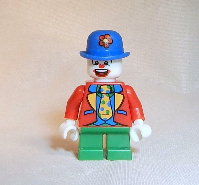 lego clown minifigure