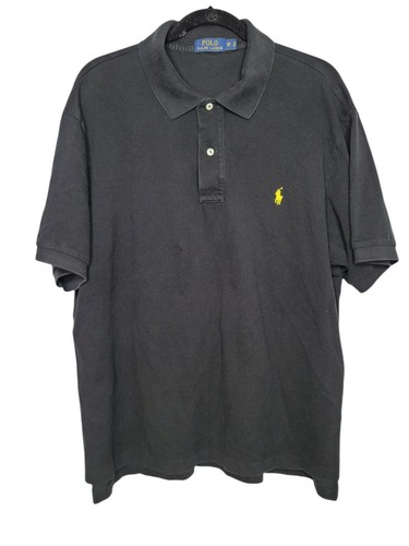Polo Ralph Lauren Mens Black Yellow 