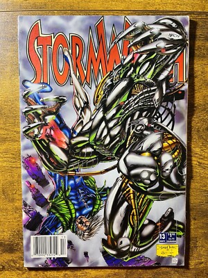STORMWATCH 13 SCARCE NEWSSTAND VARIANT RON MARZ STORY IMAGE COMICS 1994
