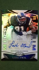 2019 Panini Certified Mirror Signatures #MI-LO Leslie O'Neal AU,SN