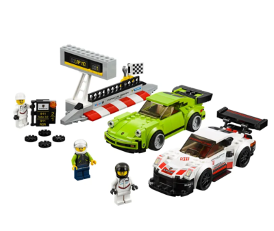 LEGO Porsche 911 RSR and 911 Turbo 3.0 Speed Champions 391 Pieces