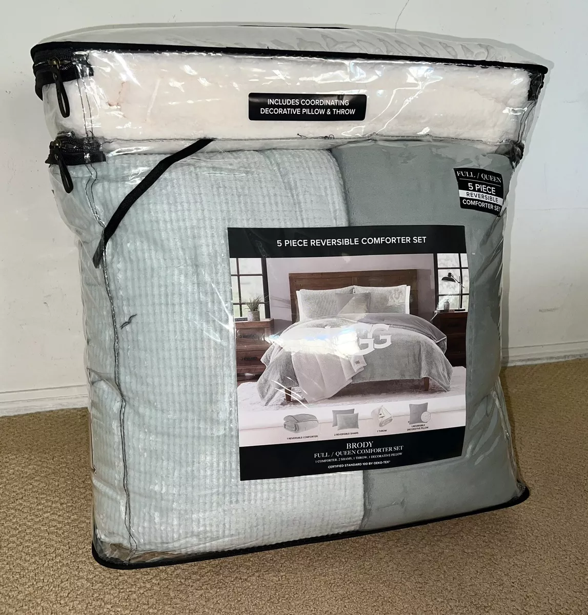Ugg reversible sales comforter set