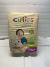 Cuties Complete Care Baby Diapers   Size 6 New Sealed