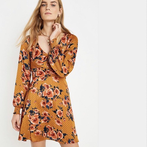 NWT Morning Light Printed Mini Dress 