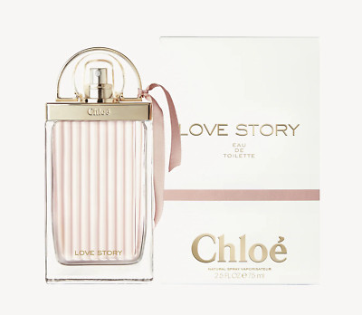 Chloé LOVE STORY 75ml 2.5oz EAU DE TOILETTE Spray