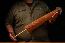 Antique Bamboo Parasol