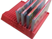 Nintendo Switch Game Case Holder - Fits up to 16 Games Red Color