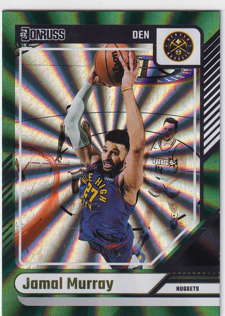 jamal murray rc /25 nbaカード Jamal Murray 2021-22 Panini NBA Hoops Basketball Base Card