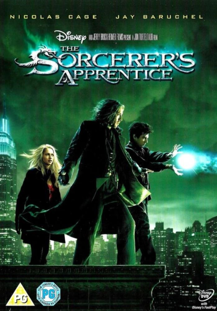 The Sorcerer's Apprentice (DVD, 2010 Disney) Nicolas Cage, Jay Baruchei - Image 2