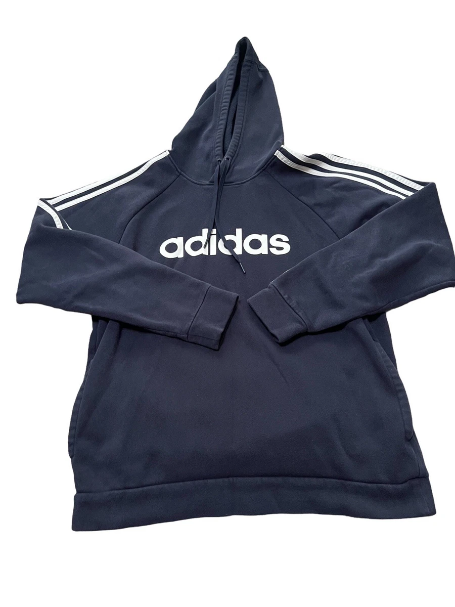 Adidas three sales stripes hoodie