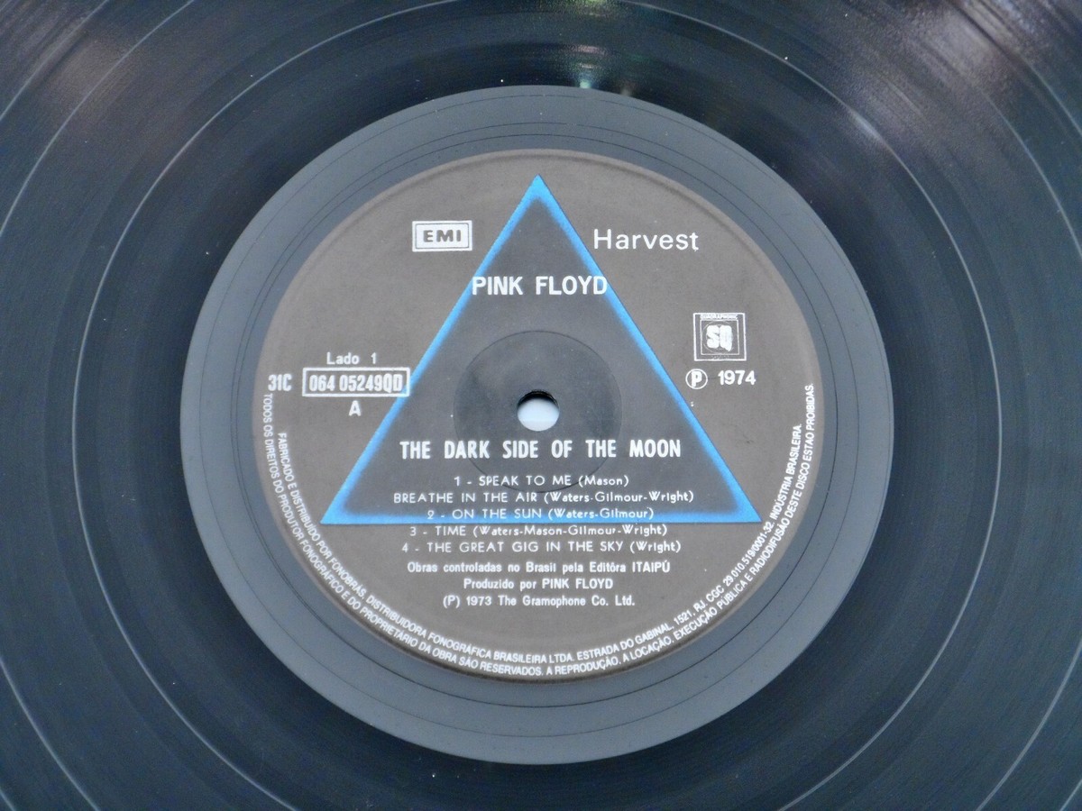 Pink Floyd ♫ The Dark Side of The Moon ♫ RARE Brazil