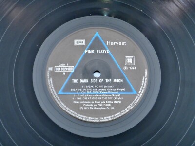 Pink Floyd ♫ The Dark Side of The Moon ♫ RARE Brazil Misprint