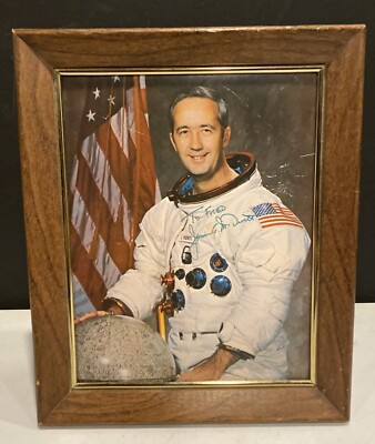 #ad #ad JAMES JIM MCDIVITT GEMINI 9 ASTRONAUT SIGNED AUTO NASA LITHO PHOTO $42.99