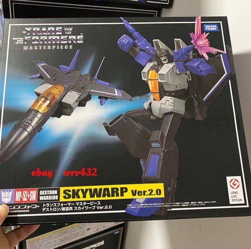 Takara Transforms Masterpiece MP-52+SW Skywarp Version 2.0 In Stock New Ver - Picture 10 of 10