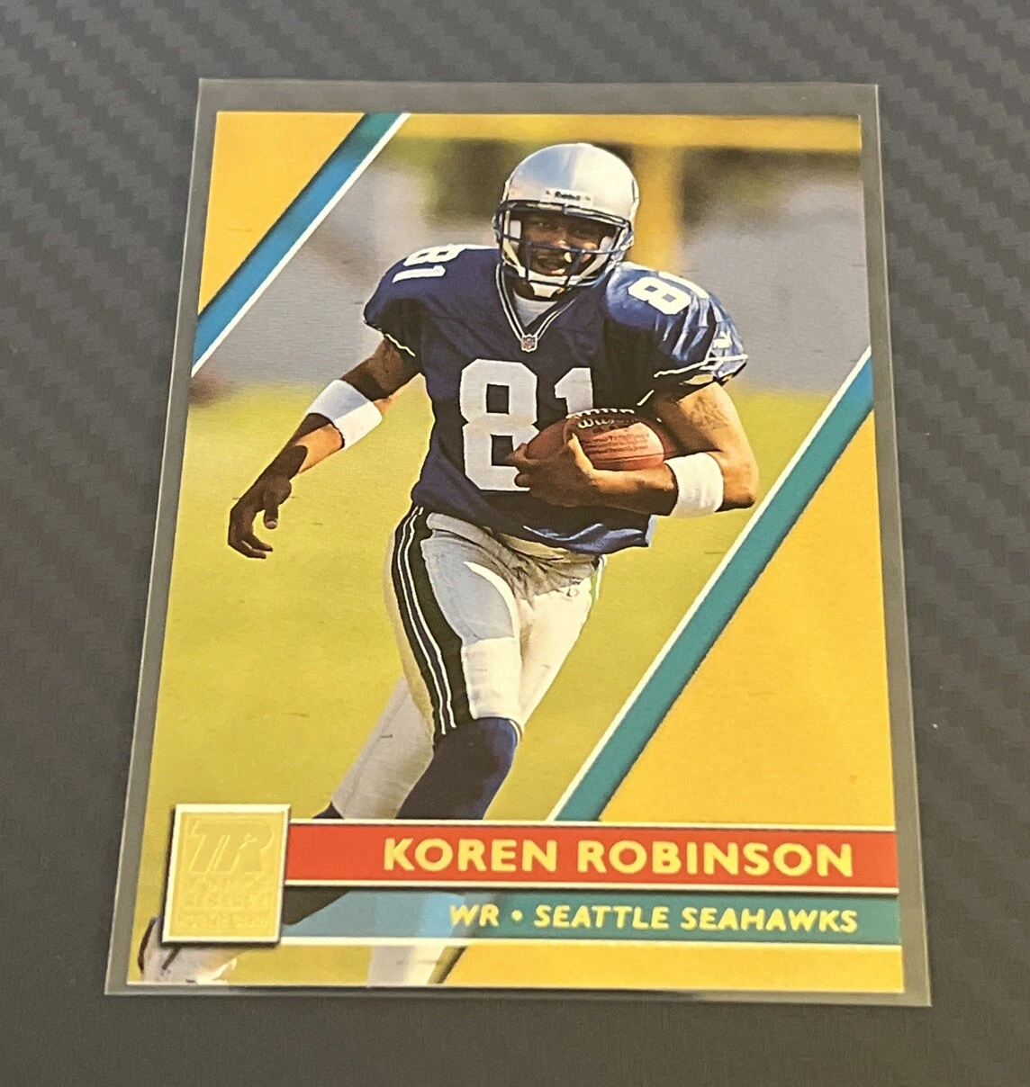 2001 Topps Reserve Gold Rookie #113 Koren Robinson Seattle Seahawks /999