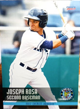2017 Choice Everett AquaSox Baseball Card of Joseph Rosa #21 (NM) Free Rtns