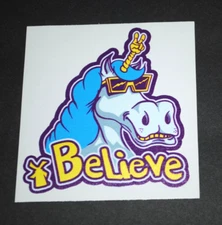 DUTCH BROS. BROTHERS COFFEE BELIEVE STICKER UNICORN - NEW