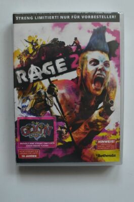 RAGE 2 | Vorbestellerbox XBOX ONE PS4 PC incl. limit GOONSQUAD Flagge ohne Spiel