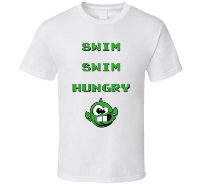Commander Keen Dopefish Swim Swim Hungry Video Game Fan T Shirt