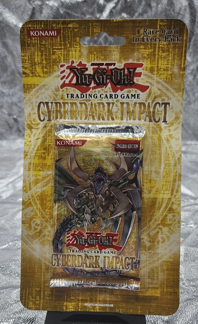 Yu-Gi-Oh! TCG Cyberdark Impact Sealed Collectible Card Game Packs