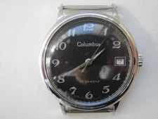 RARE Vintage Soviet Mechanical Men's Watch COLUMBUS (Poljot) USSR 2614 Export