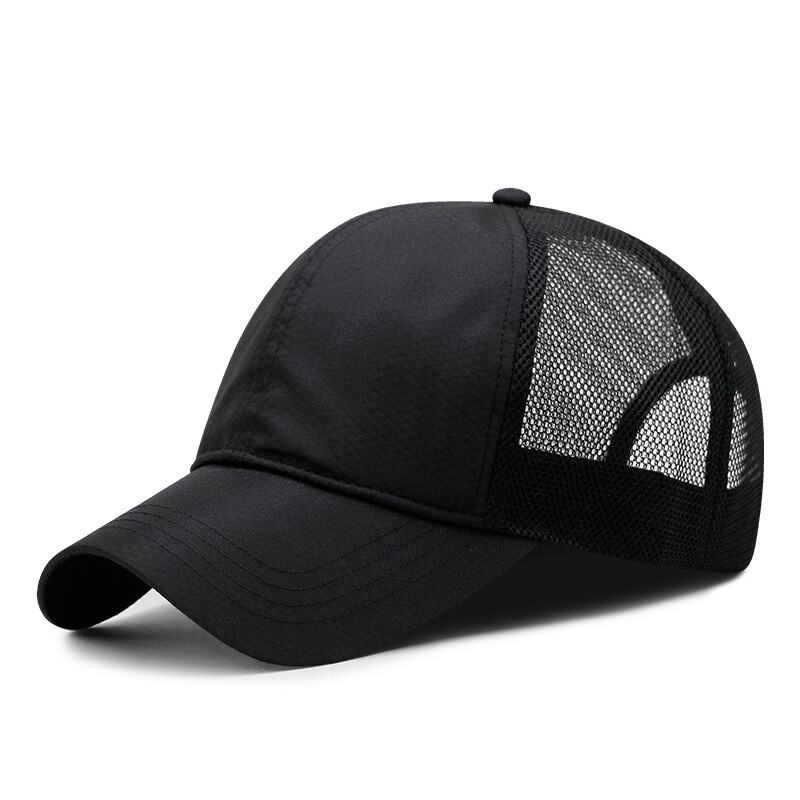 Oversize Quick-Dry Mesh Trucker Hat For Big Heads - Adjustable 23.6-26.8 Inch, Breathable Baseball Cap For Men - View #9