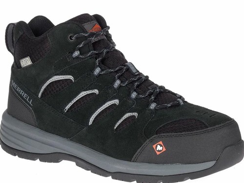 Botas de seguridad para hombre Merrell Safety impermeables con punta media de acero trabajo J17813 - Imagen 3 de 3