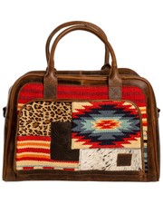 Sts Ranchwear By Carroll Women's Chaynee Mountain Zoey Carry-on Bag Brown