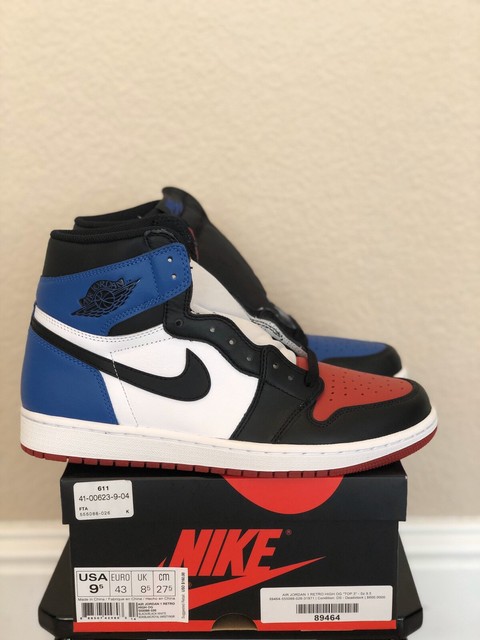 Size 9.5 - Jordan 1 Retro High OG Top 3 