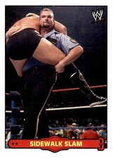2012 Topps Heritage WWE Ringside Action #30 Sidewalk Slam / Big Boss Man