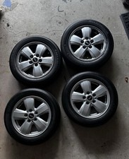 4 15inch Mini Cooper Wheels With New Tires And Mint Condition Rims