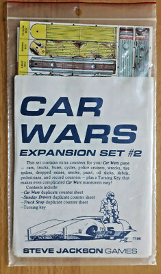 Car Wars - Expansion Set #2-  Steve Jackson Games