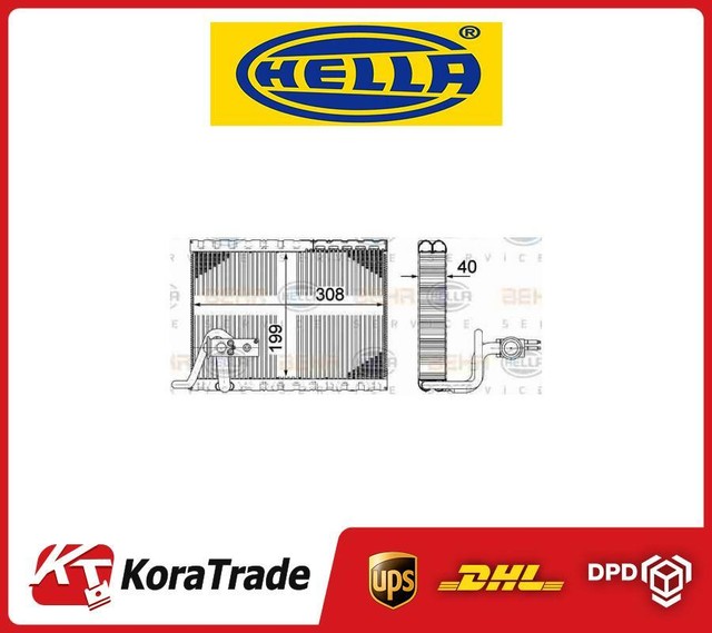 8FV 351 331-501 HELLA Evaporator air conditioning