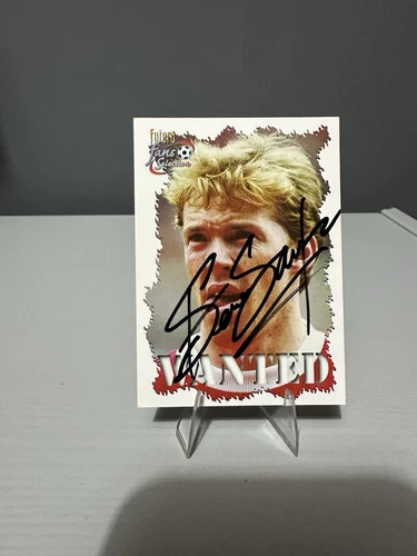 Futera 1999 ~ Liverpool ~ Football Card Variants signed by Steve Staunton 