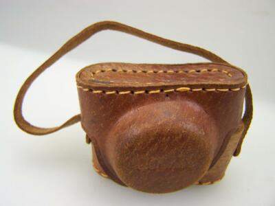 Original leather Colly miniature camera case                                1167