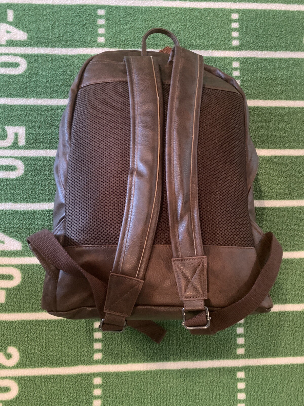 James Campbell Brown Leather Backpack SS-BP10818AQ $158 image 9