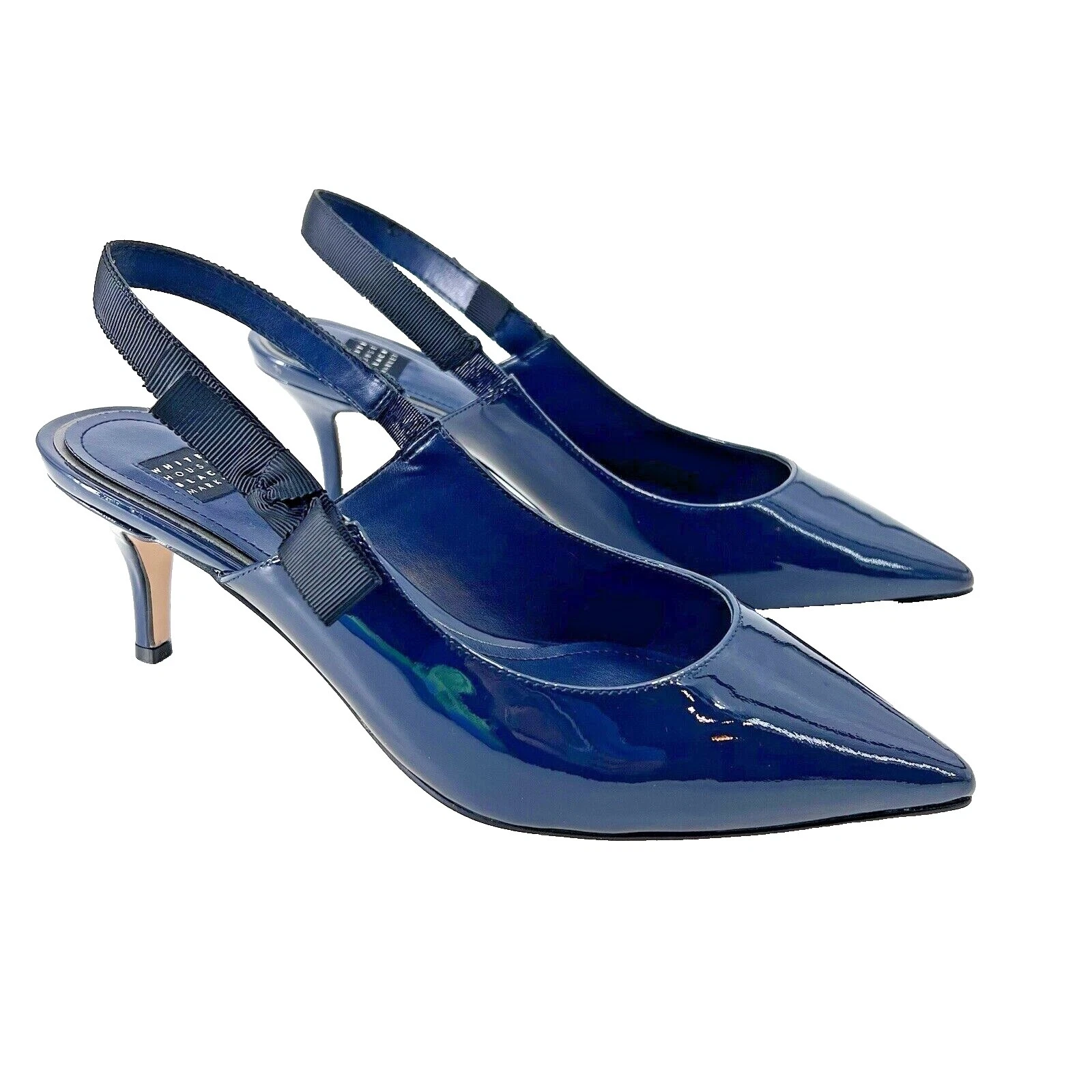 White House Black Market Women's Patent Leather Formal Heels for Women