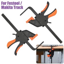 2 Pack Quick Release Track Saw Clamps for Woodworking For Festool/Makita Track