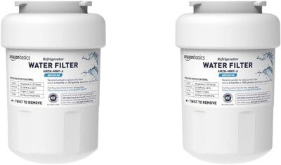2pk Amazon Basics Replace GE MWF Refrigerator Water Filter Cartridge Advanced