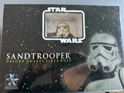 Gentle Giant Star Wars Sandtrooper Sergeant Mini Bust White 11847/15000 - Photo 1/4