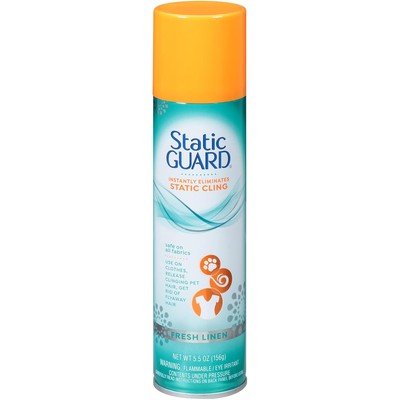 Static Guard Fabric Spray, Fresh Linen Scent, 5.5 Ounce (Pack of 1) 