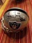 Howie Long signed mini helmet